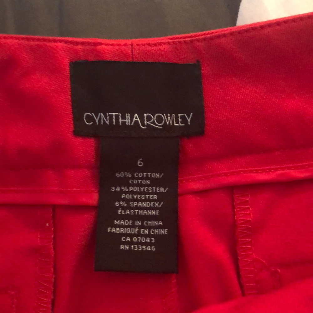 Cynthia Rowley dress pants